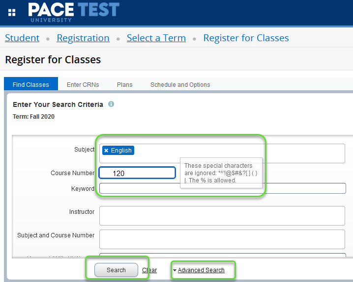 Find Your Courses